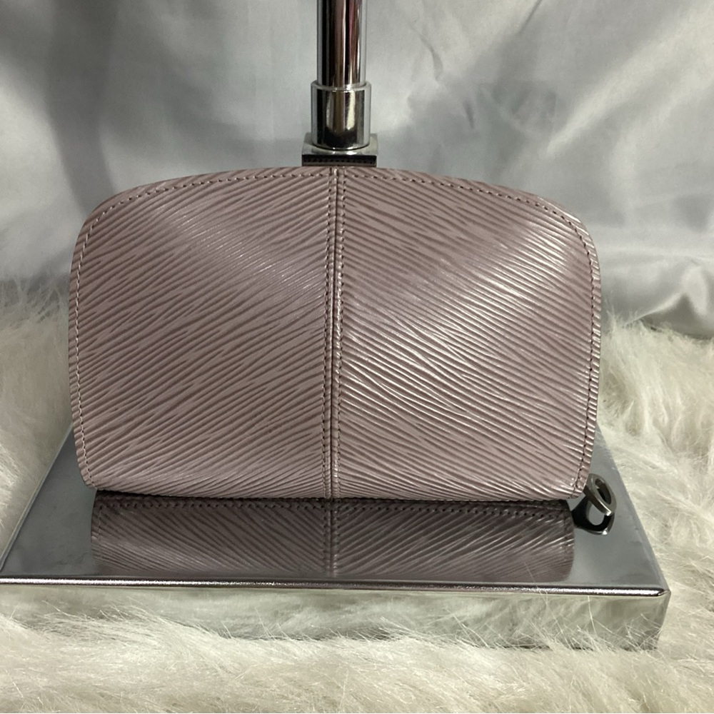 Louis Vuitton Epi Leather Zippy Coin Purse Wallet Bag RARE Lilac Vintage 2000 - Picture 15 of 15